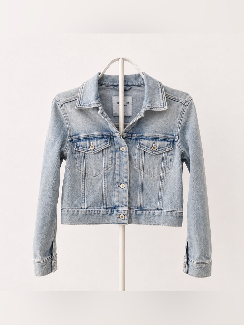 Hollister Light Wash Denim Jacket